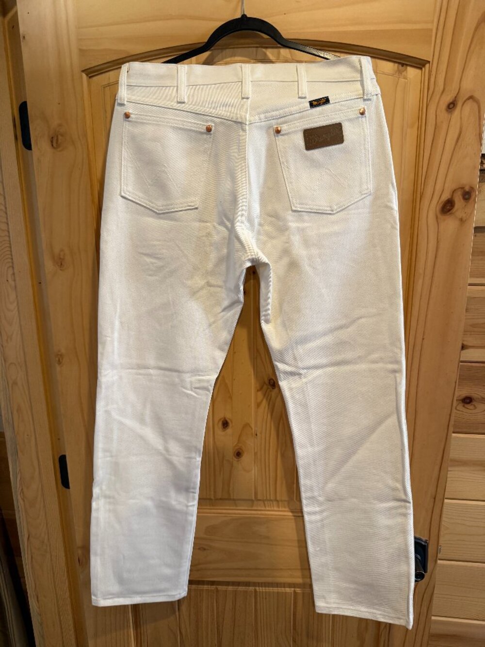 Wrangler A001 Cowboy Cut - White Jeans